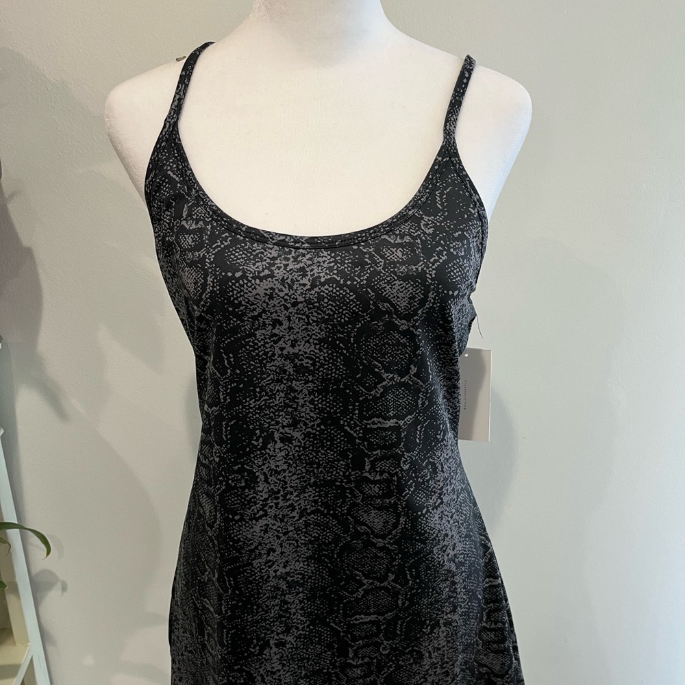 Halston studio strap tank top